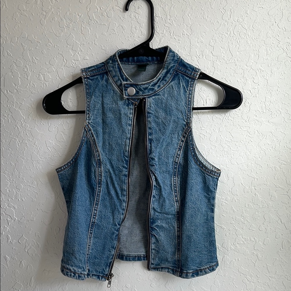 Wild Fable Blue Jean Vest